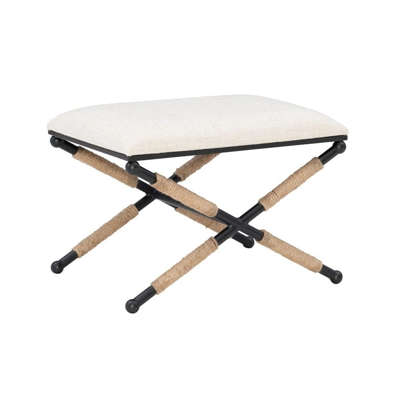 Ella Boho Campaign Accent Stool