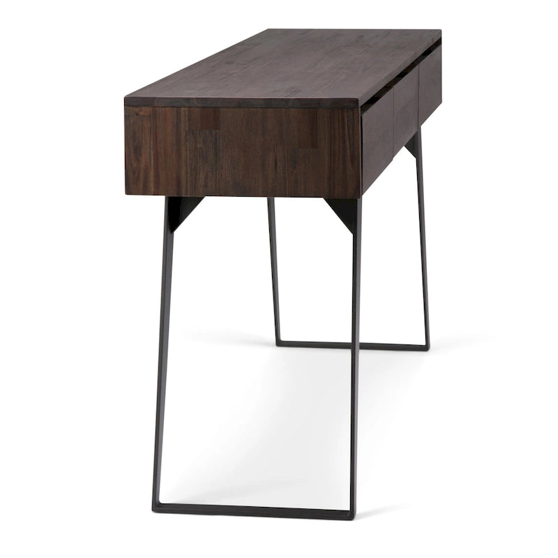 WYNDENHALL Mitchell 60 inch Wide Modern Industrial Console Sofa Table - 60 W x 16 D x 30 H