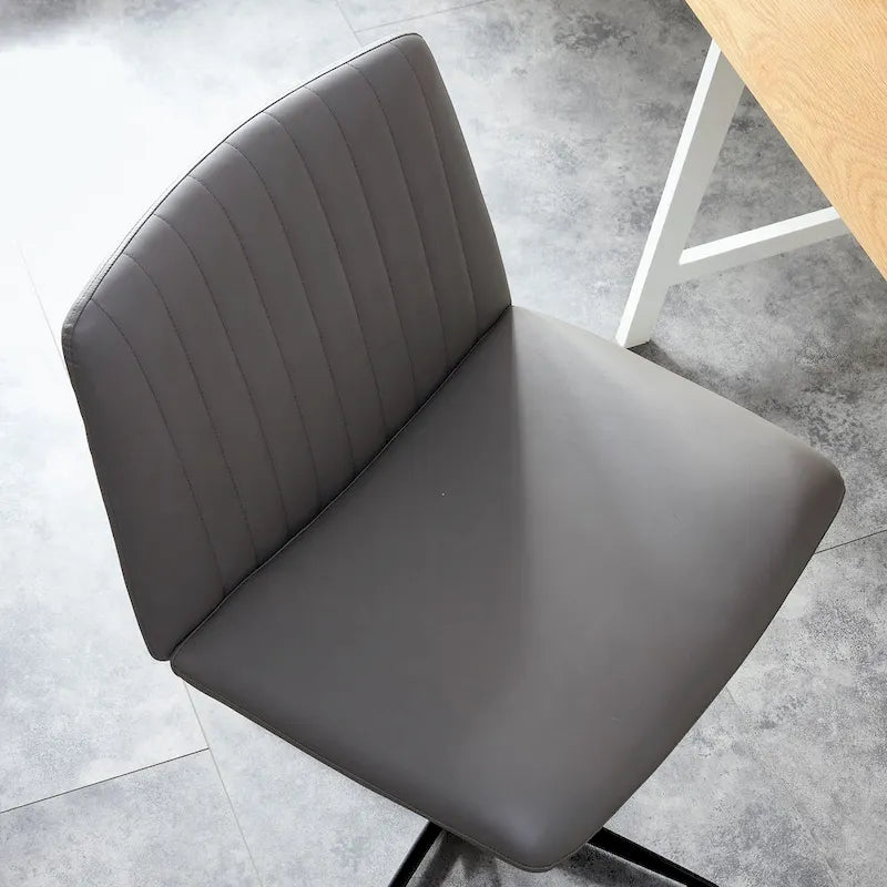 Adjustable 360 Swivel Office Chair With Black Foot