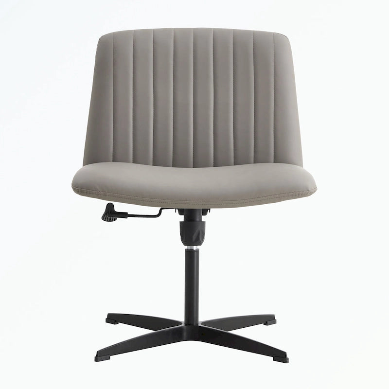 Adjustable 360 Swivel Office Chair With Black Foot
