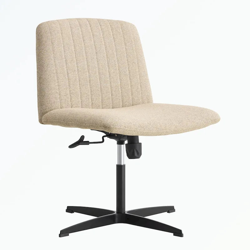 Adjustable 360 Swivel Office Chair With Black Foot