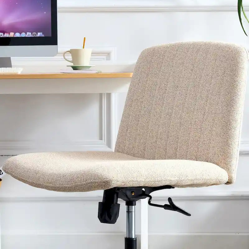 Adjustable 360 Swivel Office Chair With Black Foot