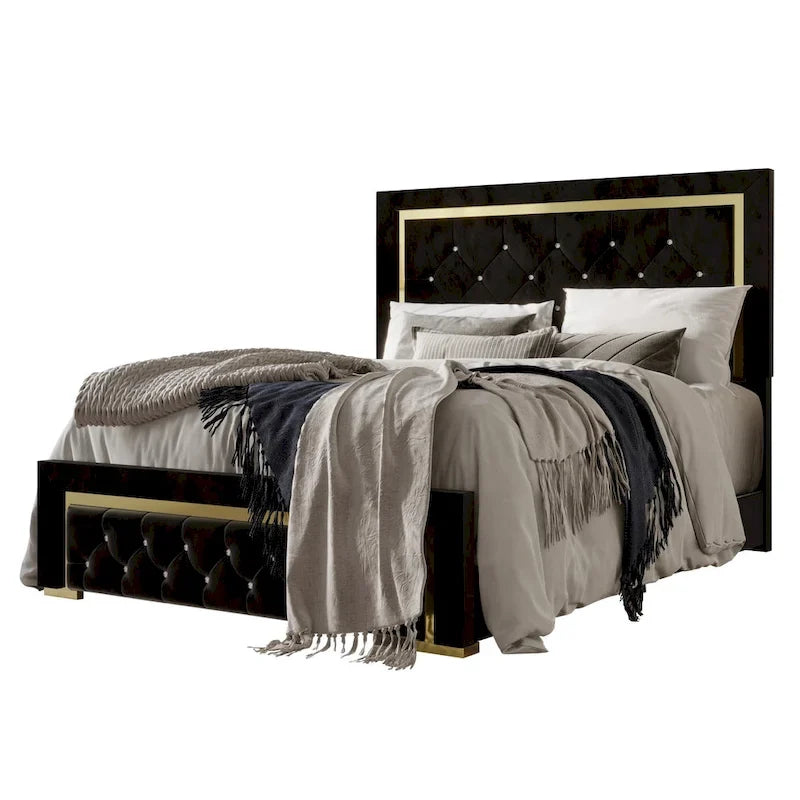 Deena Panel Bed