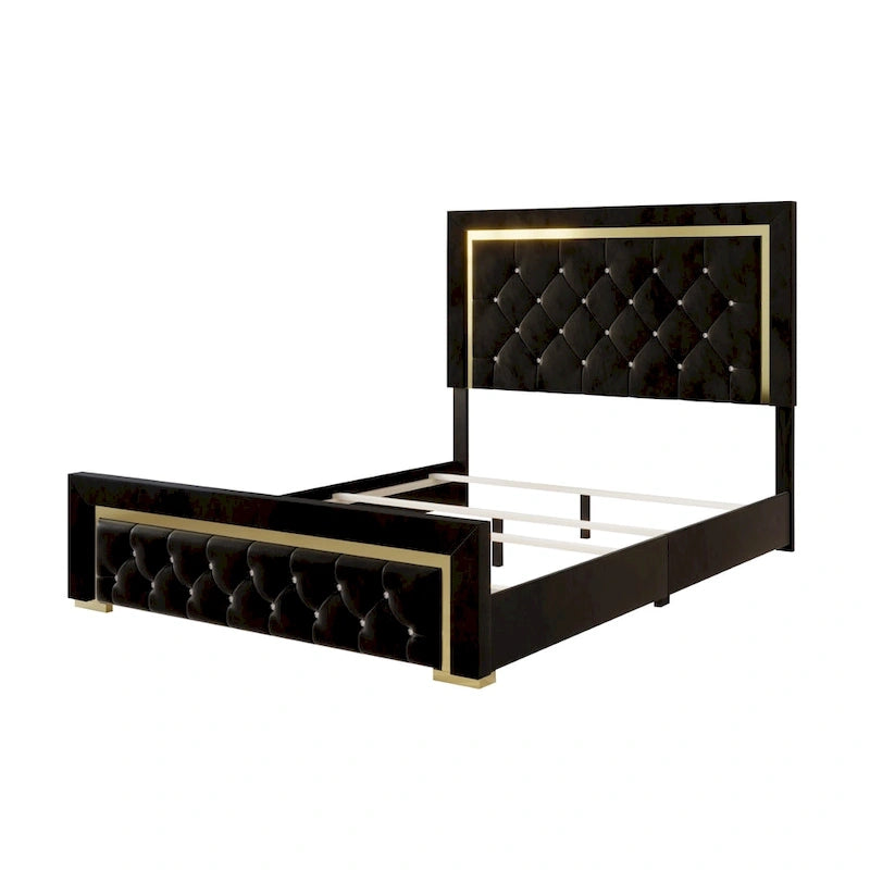 Deena Panel Bed