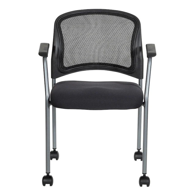 Pro-Line II Breathable ProGrid Rolling Visitor's Chair