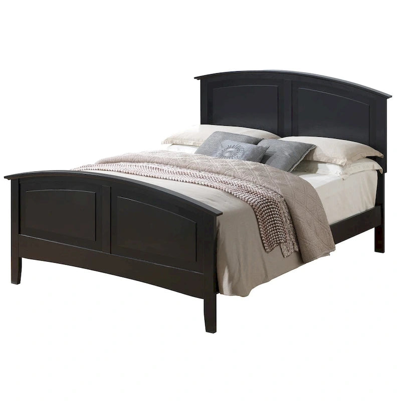 Hammond Queen Panel Bed with Curved Top Rail
