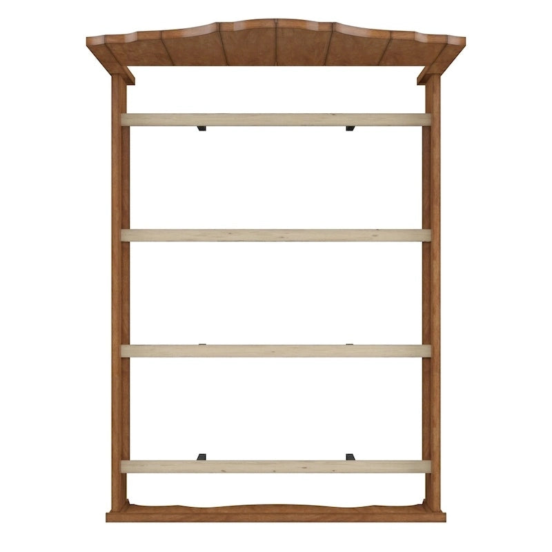 Ediline Antique-finish Scalloped Panel Bed by iNSPIRE Q Classic