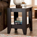 Copper Grove Cornesti Dark Brown Wood End Table