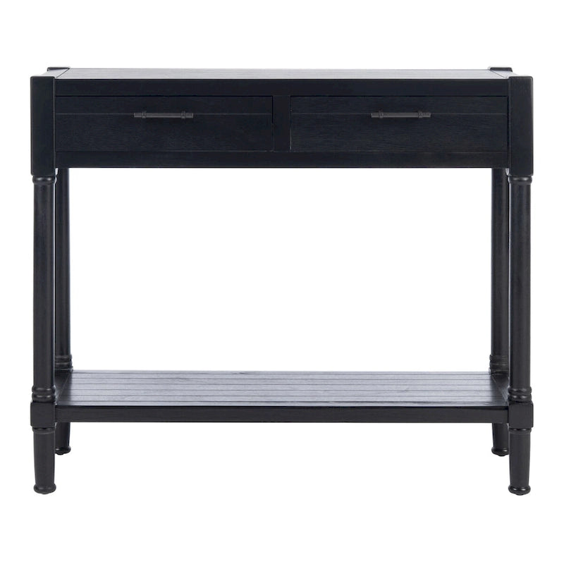 SAFAVIEH Phillis 2-Drawer Console Table - 35.5 W x 13 L x 29.5 H - 36Wx13Dx30H