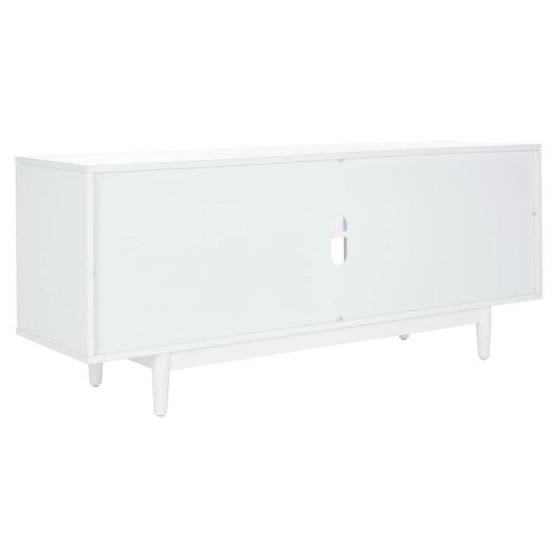 SAFAVIEH Krysta 3 Shelf Patterned Media Stand - 54 W x 15 D x 22 H - 54Wx15Dx22H
