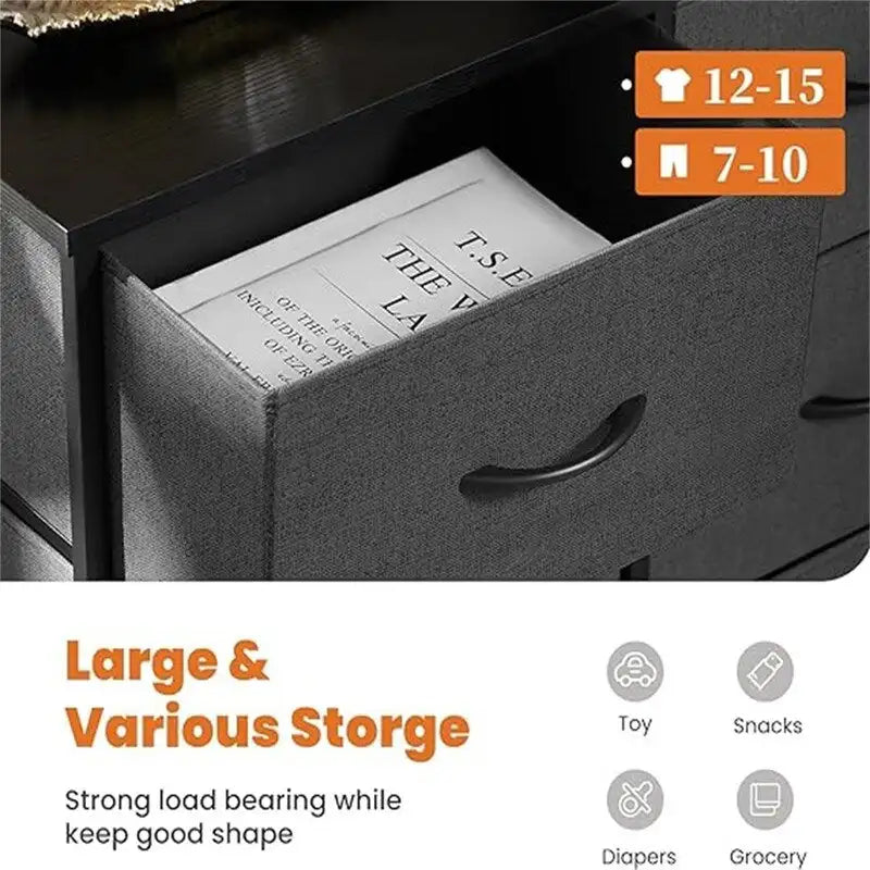 Dresser for Bedroom Drawer Organizer Storage Drawers