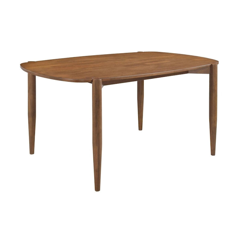 Whisten Walnut 7-piece Solid Wood Dining Set