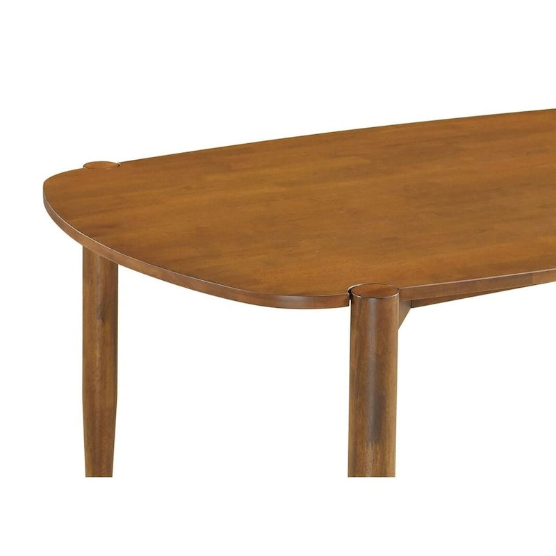Whisten Walnut 7-piece Solid Wood Dining Set
