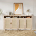 Eie Modern Rattan Buffet Cabinet - 62.9D x 15.7W x 36.2H
