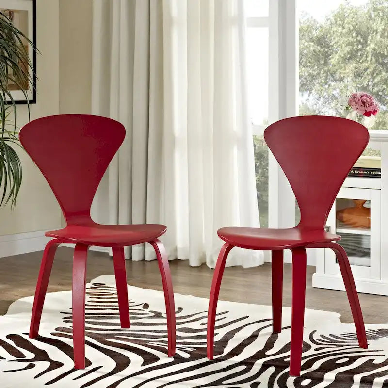 Modway Vortex Dining Chairs (Set of 2)