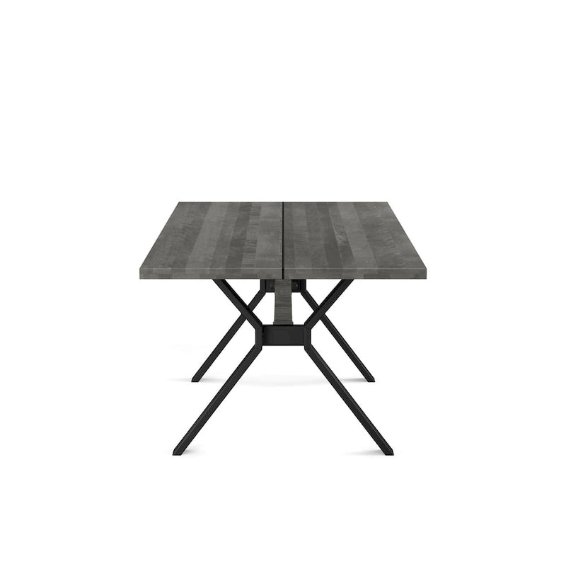 Amisco Leonie Wood Table and Snyder Chairs 7-Pieces Dining Set