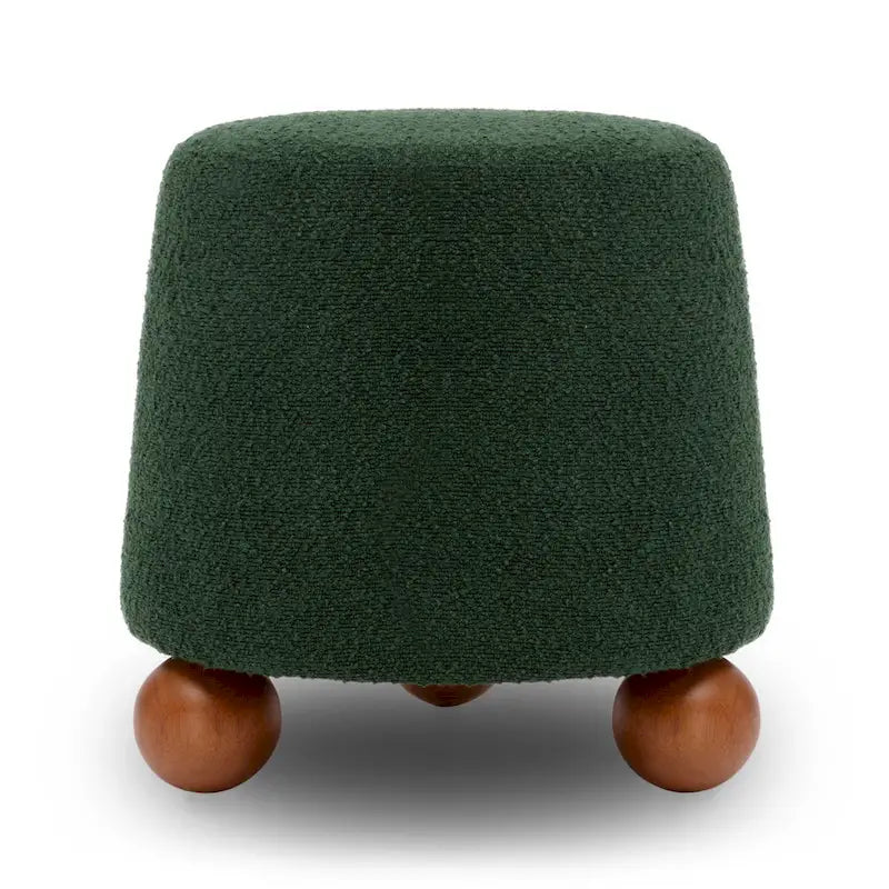 Jaine Boucle Upholstered Stool