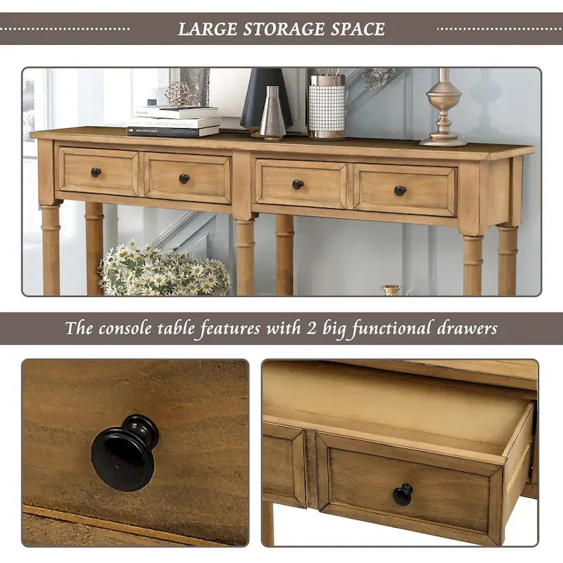 Sofa Table Easy Assembly