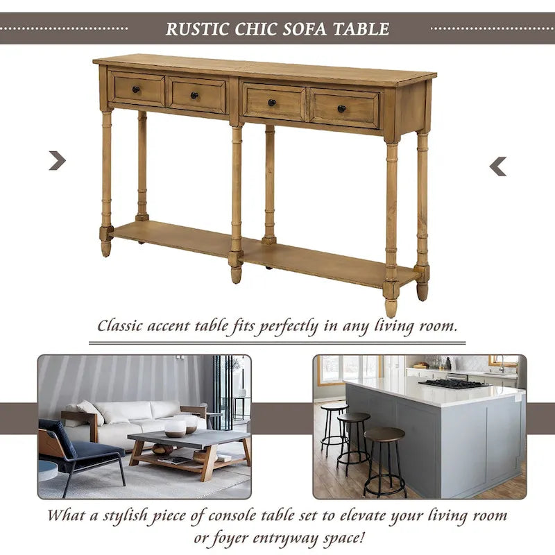 Sofa Table Easy Assembly