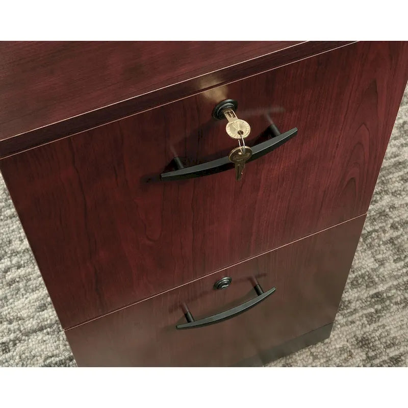Via 2-Drawer Pedestal Cc/sb
