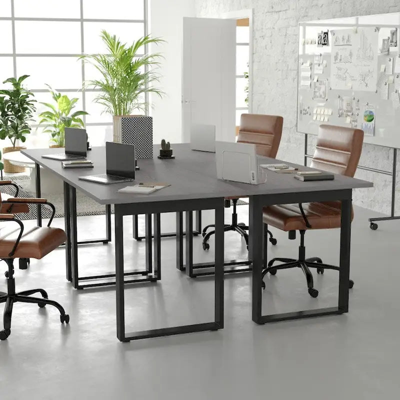 Commercial Conference Table with Laminate Top and U-Frame Base