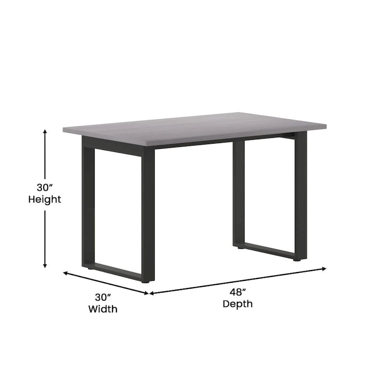 Commercial Conference Table with Laminate Top and U-Frame Base