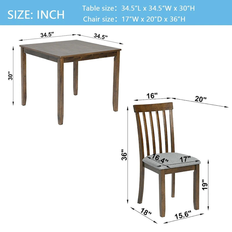 Dining Rectangular Table set