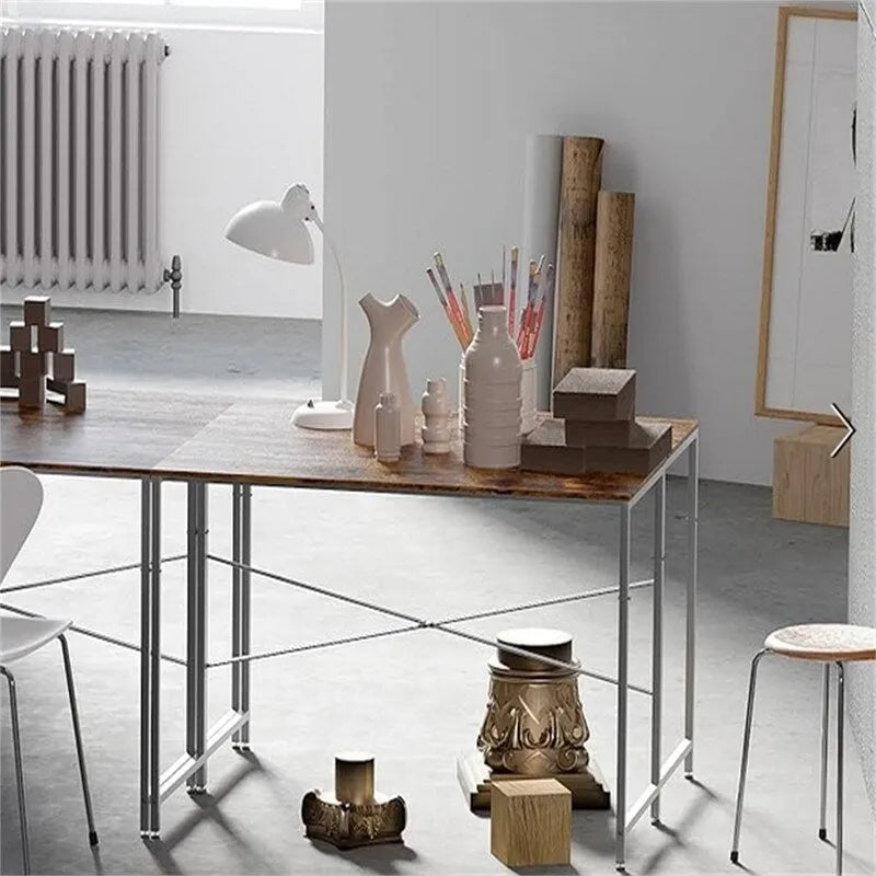 Home Office Desk with Power Outlet