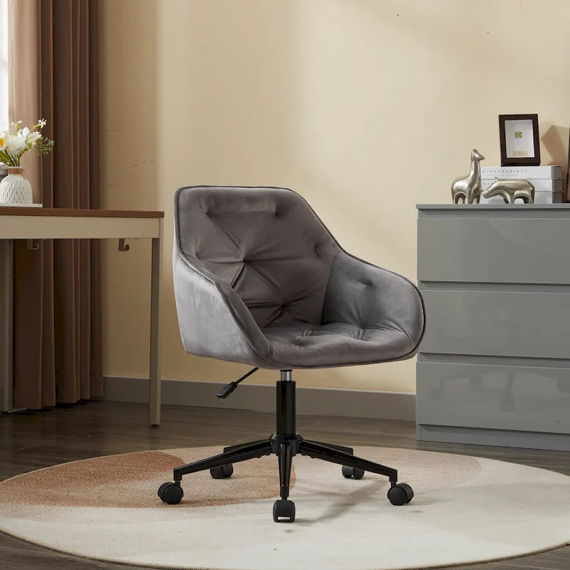 Velvet Home Office Chair