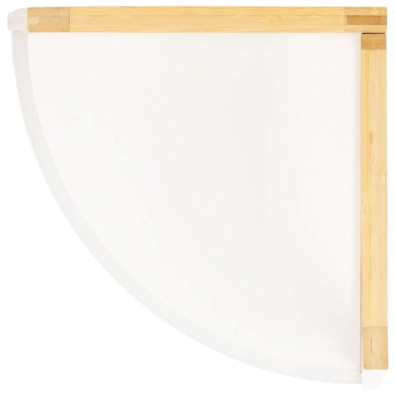 SAFAVIEH Home Rainier 4 Tier Corner Shelf - 16Wx16Dx47H