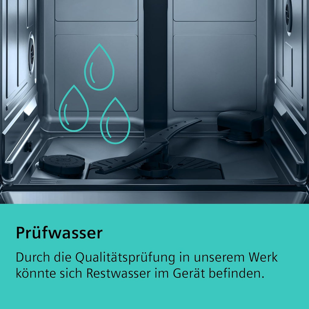 Siemens iQ500 Geschirrspüler SR65YX08ME, 45 cm vollintegriert, Zeolith, aquaStop, Home Connect