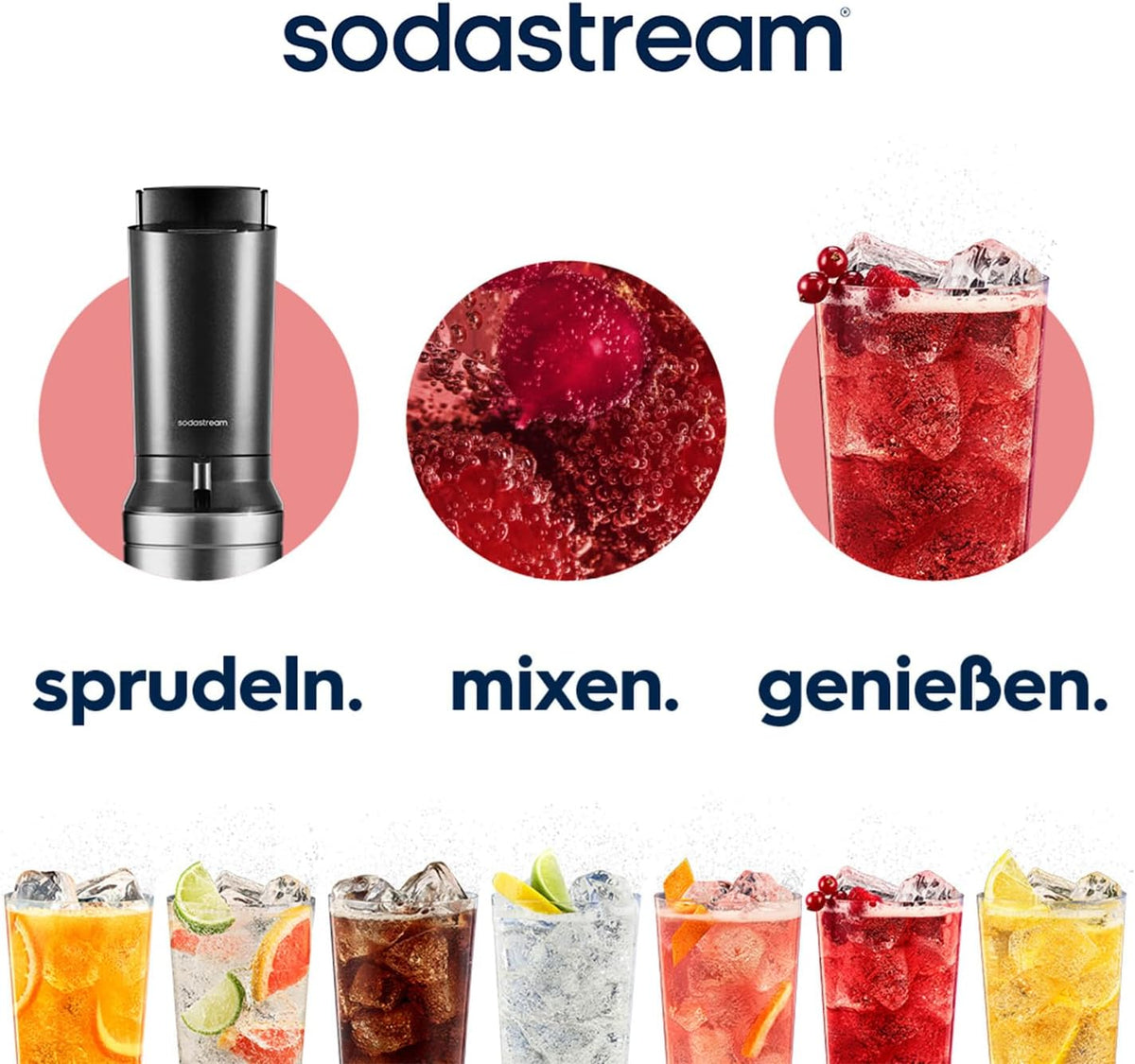 SodaStream Crystal 3.0 Wassersprudler mit 2x Quick-Connect C – Detailansicht 3/8