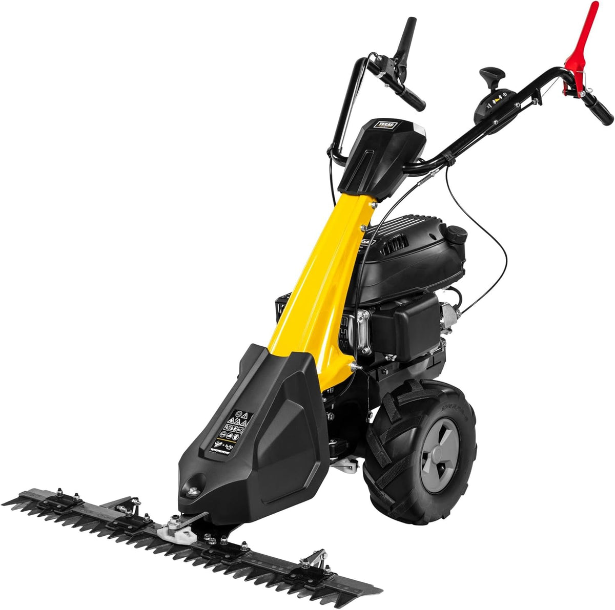TEXAS CB8750 Benzin-Balkenmäher im Einsatz