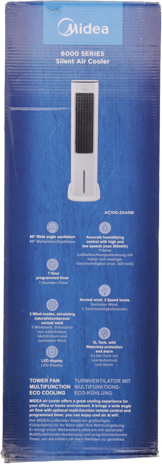 Produktbild: Midea Luftkühler mit Wasserkühlung – Farbvariante