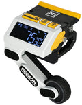 REEKON M1 Caliber digitale meetlat gemonteerd op een zaaggeleider