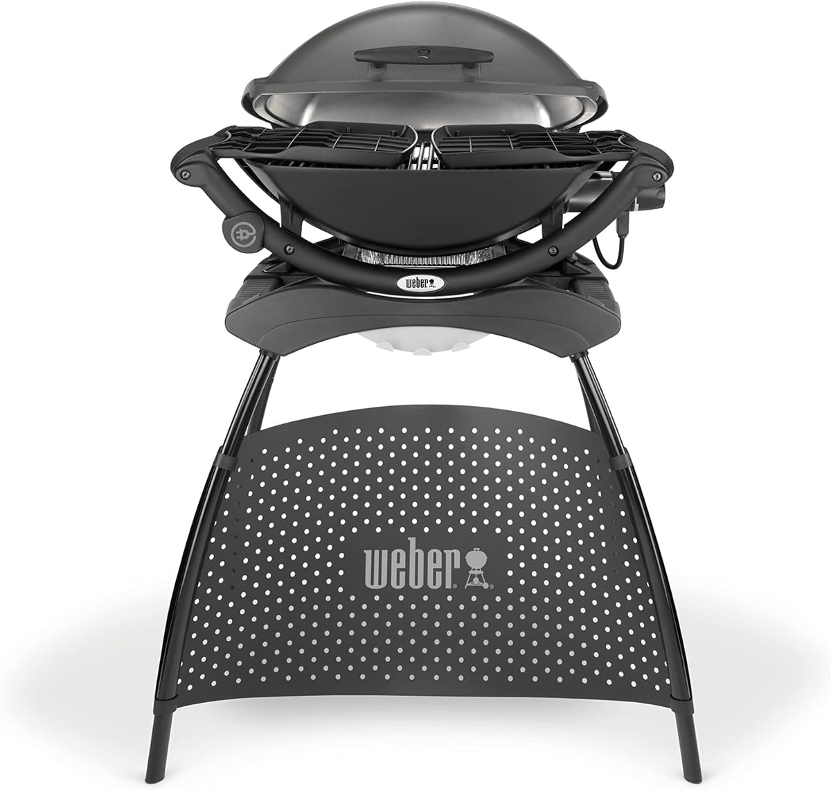 Weber Q2400 Elekrogrill mit Stand + Seitentischen – Draufsicht 6/20