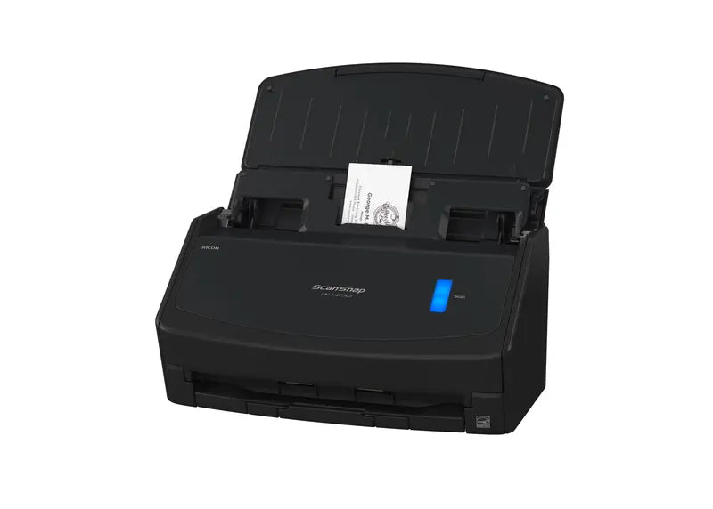 Eénknopsbediening op de ScanSnap iX1400