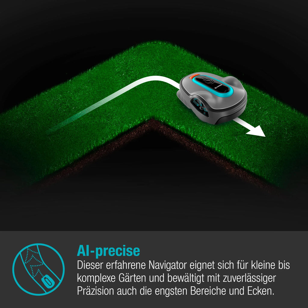 Gardena SILENO minimo robotmaaier, installatie in de tuin