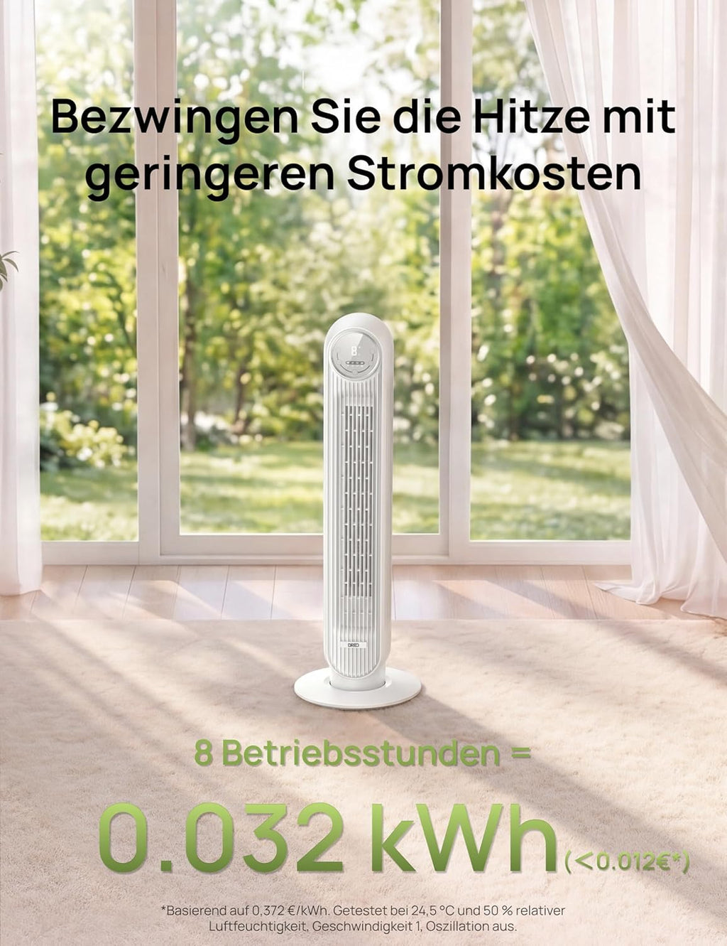 Dreo Smart 20dB Leiser Turmventilator – Produktdetail 8/8