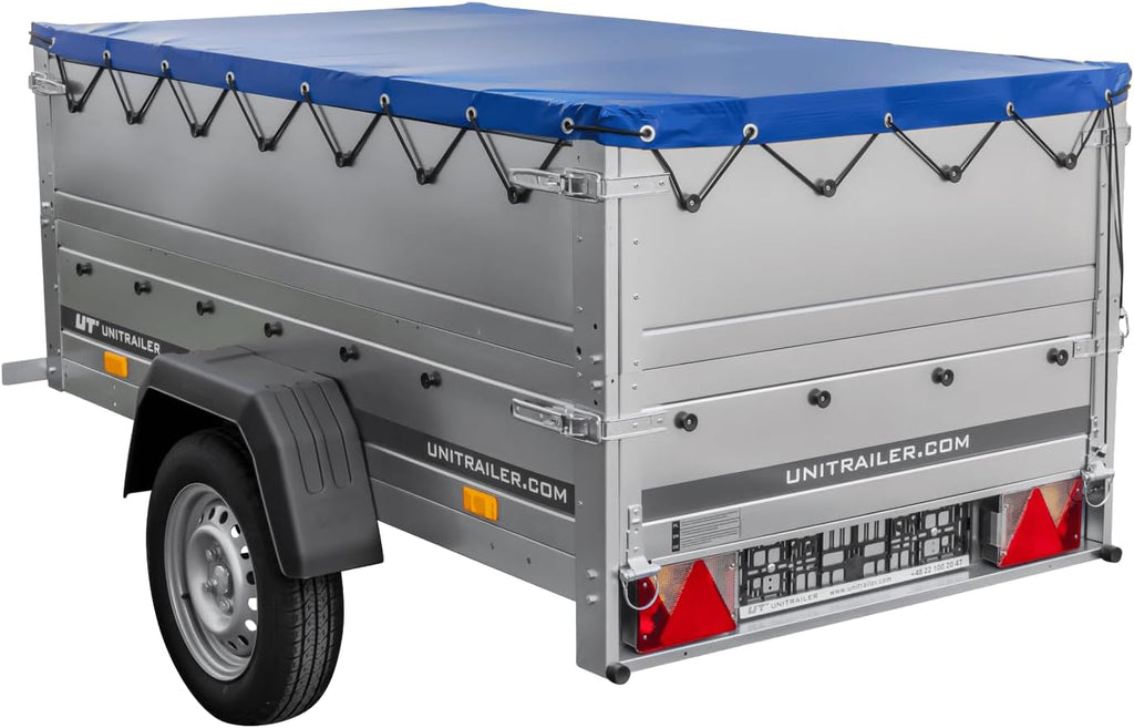 Gartenanhänger 200 Kipp mit Plane – Detailansicht