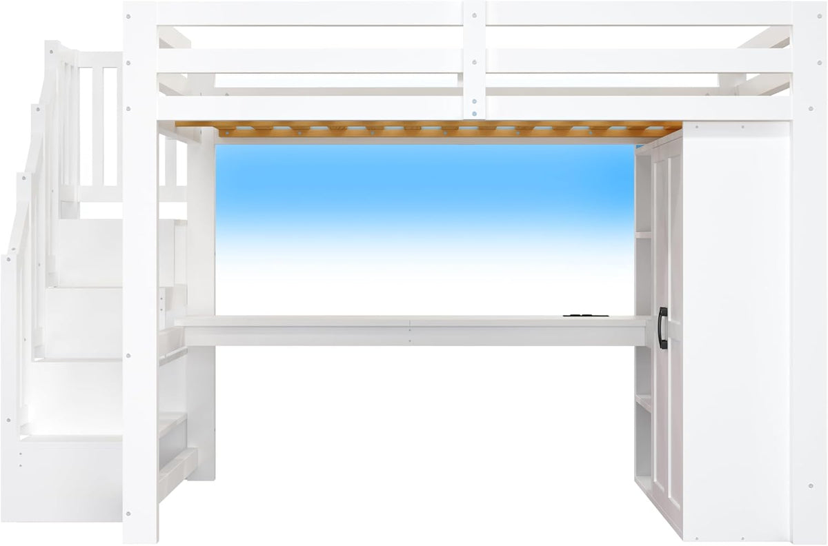 Stauraumtreppe mit Schubladen