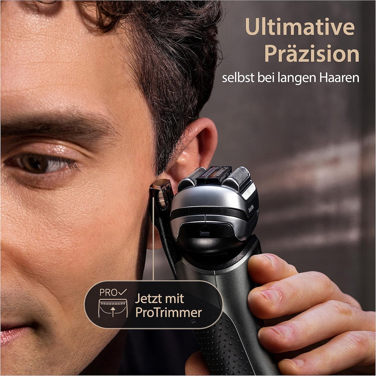 Produktbild: Braun Series 9 Pro+ Rasierer Herren – Rückansicht