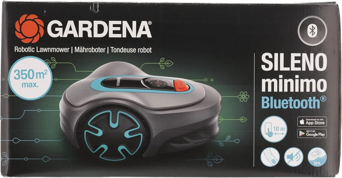 Gardena SILENO minimo robotmaaier, weergave op het app-scherm