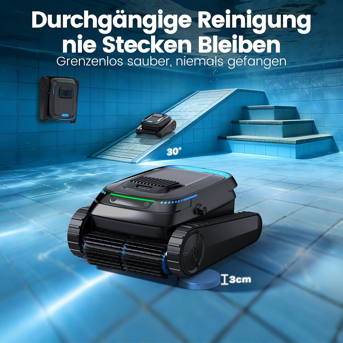 BOTLIFE PC10 Poolroboter Akku – Aufbau und Nutzung