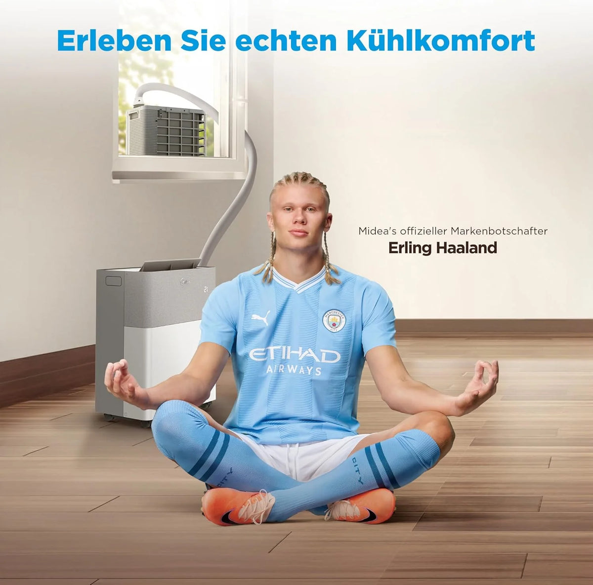 Midea Portasplit mobile Klimaanlage – Detailansicht