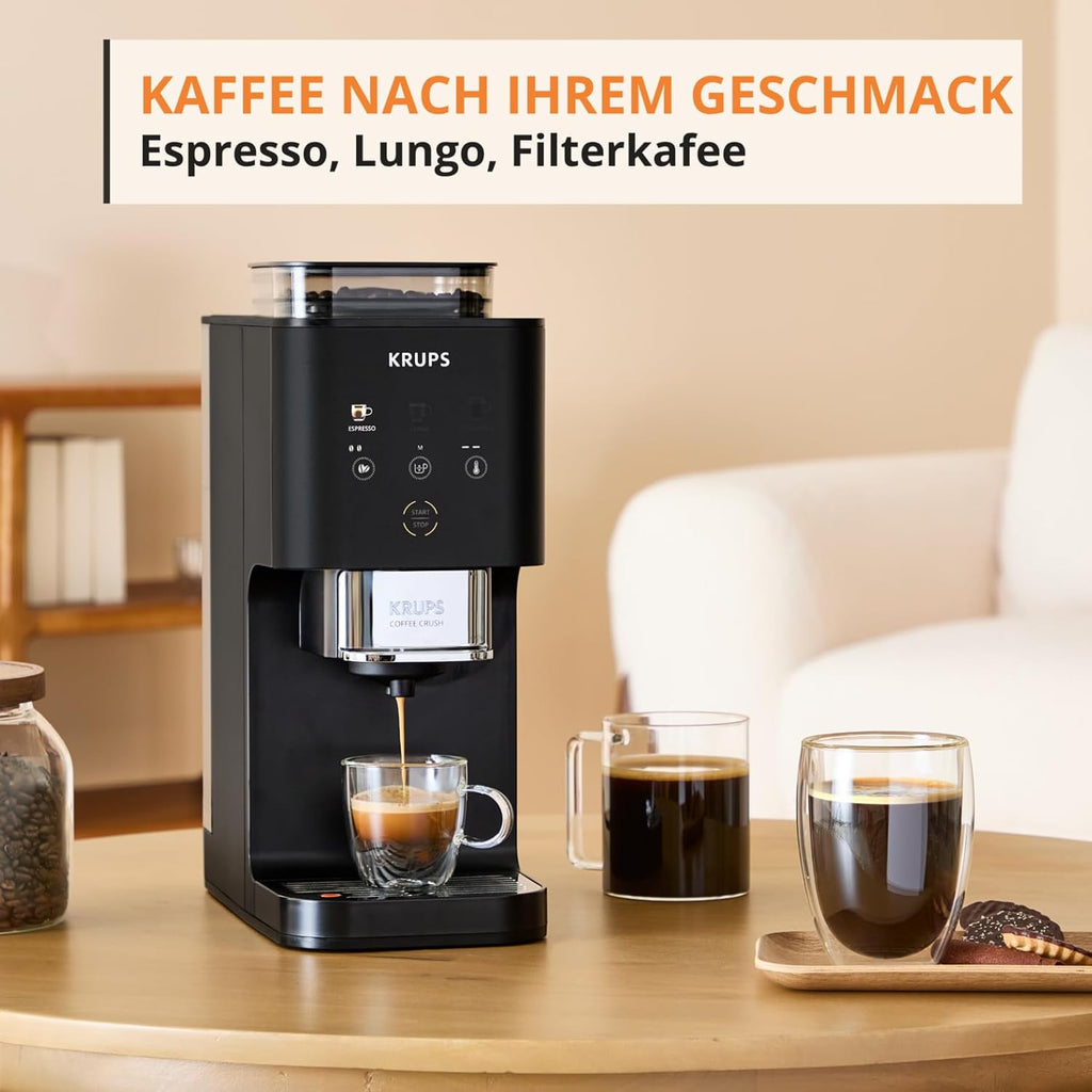 Produktbild: Krups Coffee Crush Extra Kaffeevollautomat – Frontansicht