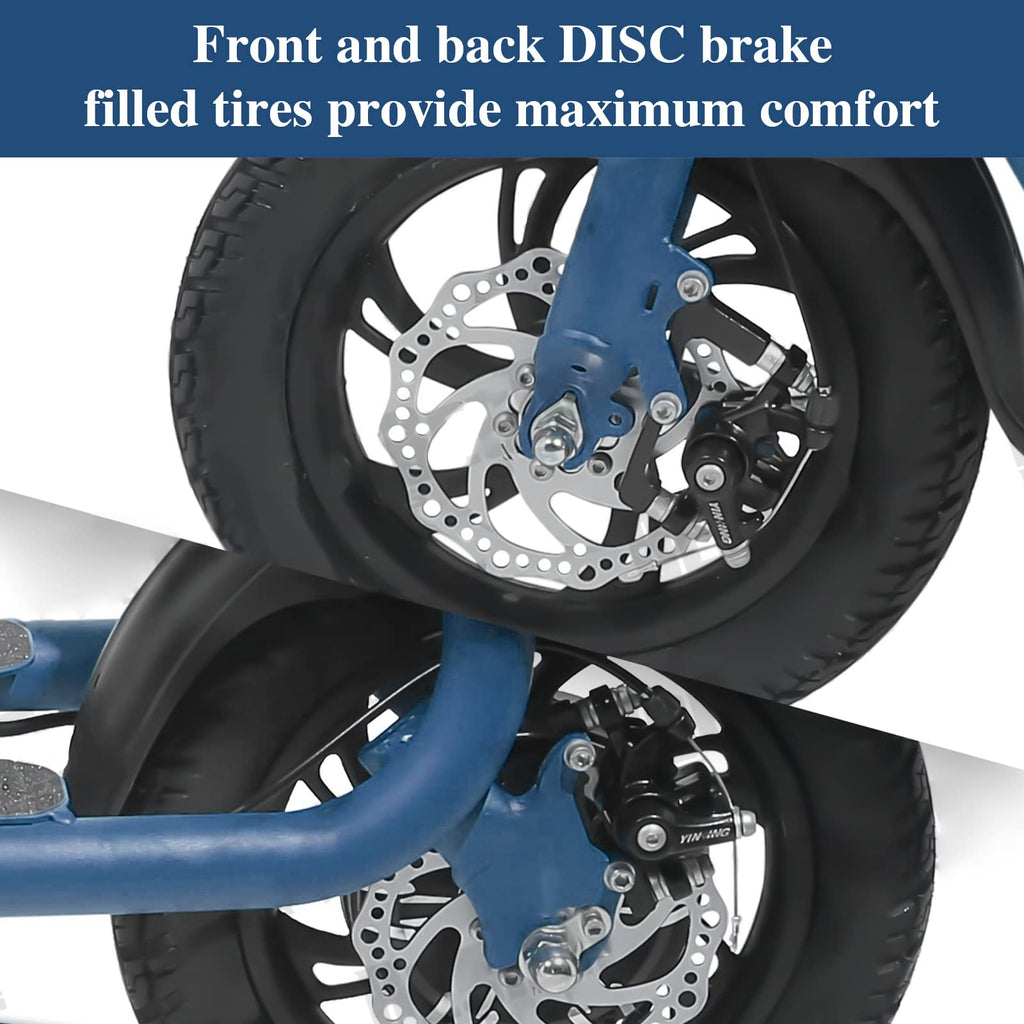 De 12 inch all-terrain band met diep profiel