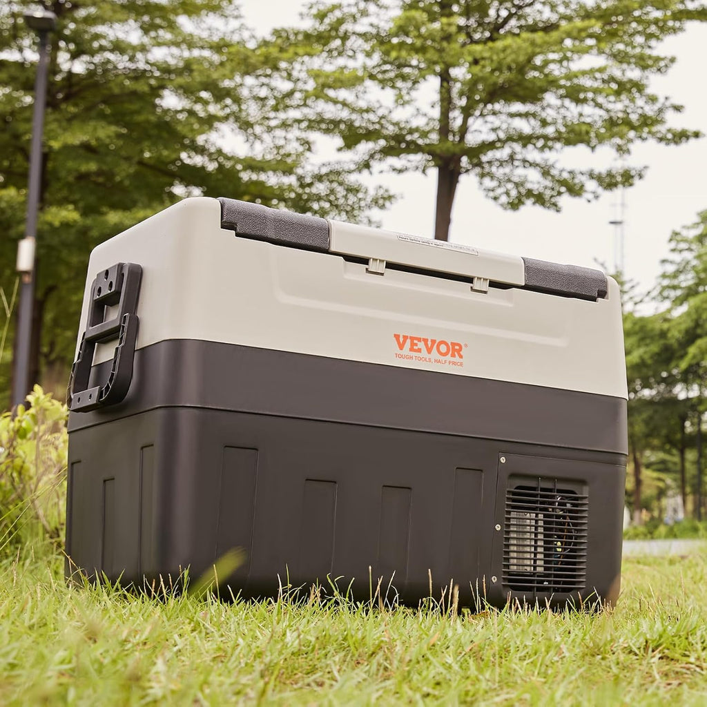 VEVOR 55L autokoelkast – koelbox op de campingtafel