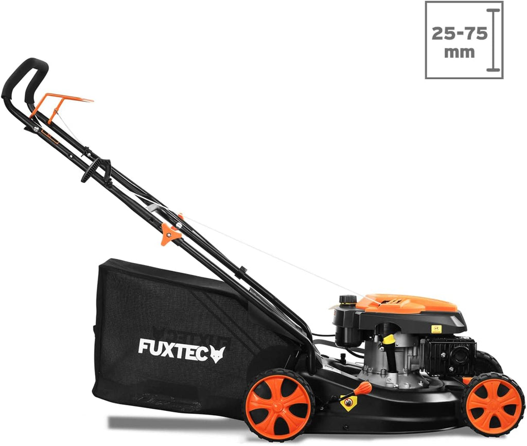 FUXTEC FX-RM4646ECO benzinegrasmaaier, snelheidsregeling