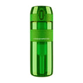 Green Double-Sealed Plastic Water Purification Cup